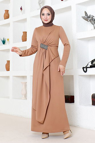 moda selvim أبيي5020SL890 لاتيه - Thumbnail