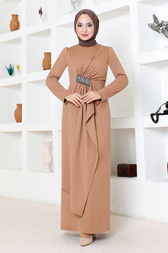 moda selvim أبيي5020SL890 لاتيه - Thumbnail