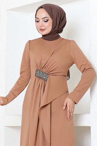 moda selvim أبيي5020SL890 لاتيه - Thumbnail