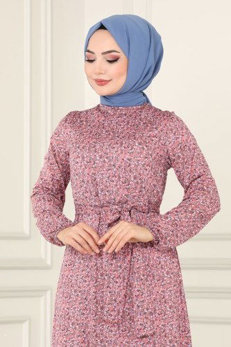 moda selvim Dress 0011YNS793 Pattern 2 - Thumbnail
