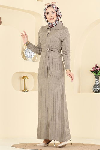 moda selvim Dress 0012MT581 Vision - Thumbnail