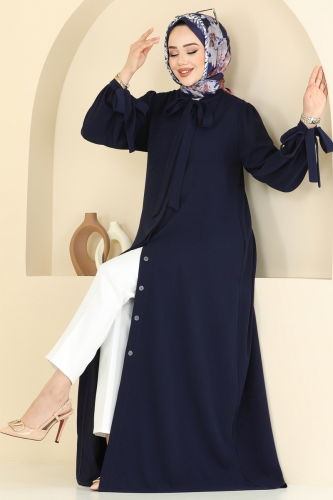 B.G.S. - Dress 0039BG354 Navy Blue