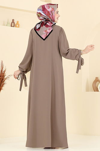 moda selvim Dress 0039BG354 Vision - Thumbnail