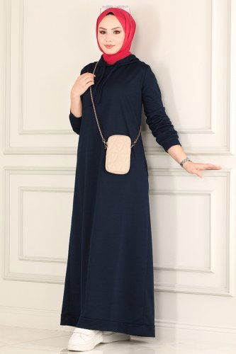 U.Z. - Dress 0045UZ662 Navy Blue