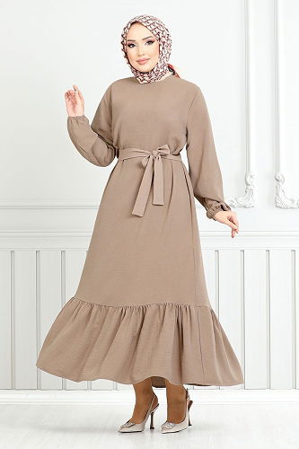 moda selvim Dress 009MR1077-M Vision - Thumbnail