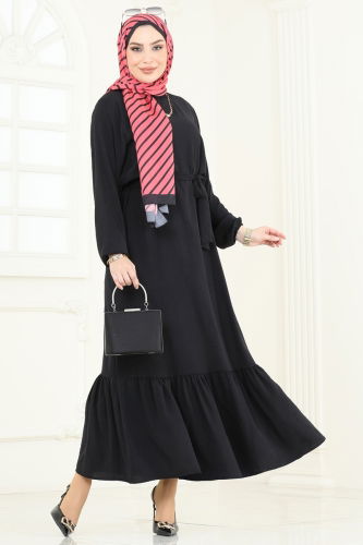 M.R. - Dress 009MR1078 Black