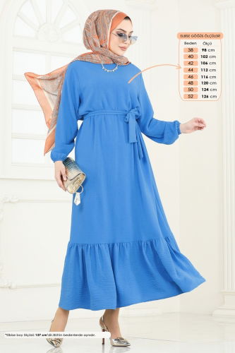 M.R. - Dress 009MR1078 Blue