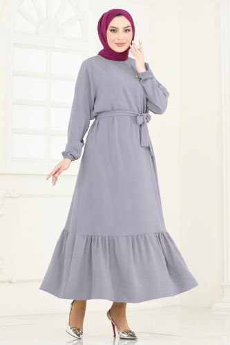 M.R. - Dress 009MR1078 Gray