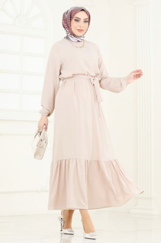 M.R. - Dress 009MR1078 Stone