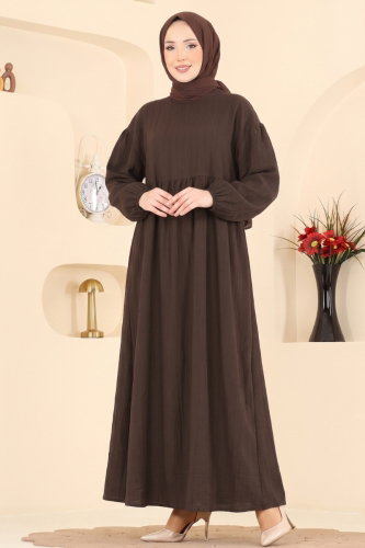 Z.M.R.K. - Dress 010ZMRK1203 Bitter Brown