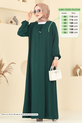 M.R. - Dress 011MR1078 Emerald