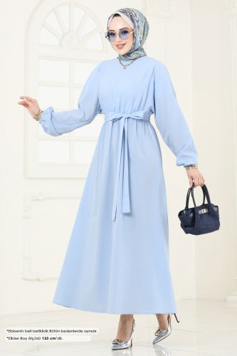 M.R. - Dress 012MR1078 Baby Blue