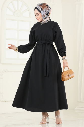 M.R. - Dress 012MR1078 Black