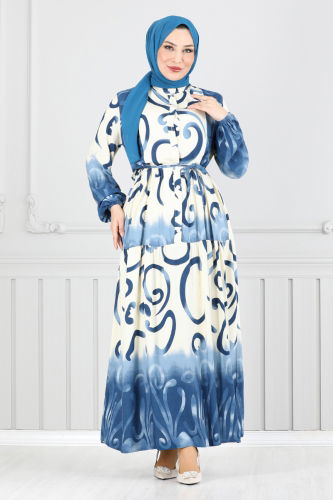 MRV A.S.N. - Dress 0208ASN936-M Indigo