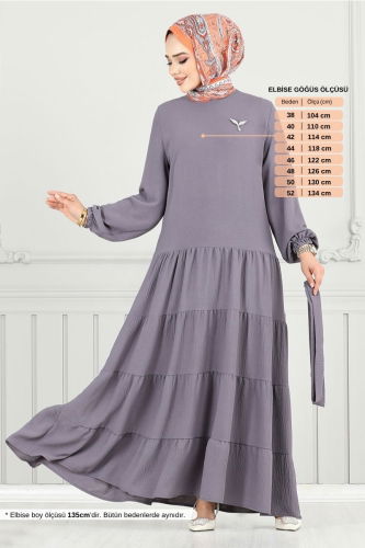 MRV M.R. - Dress 020MR1077-M Gray