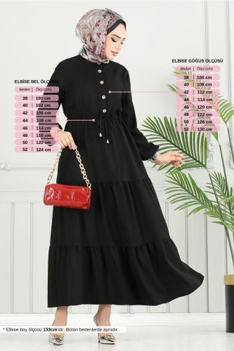 MRV M.R. - Dress 024MR1077-M Black
