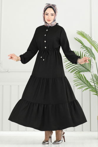 M.R. - Dress 024MR1078 Black
