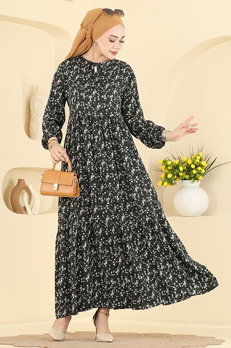 moda selvim Dress 034MR1078 Pattern 1 - Thumbnail
