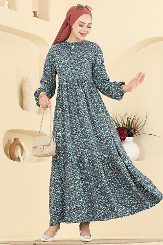 moda selvim Dress 034MR1078 Pattern 2 - Thumbnail