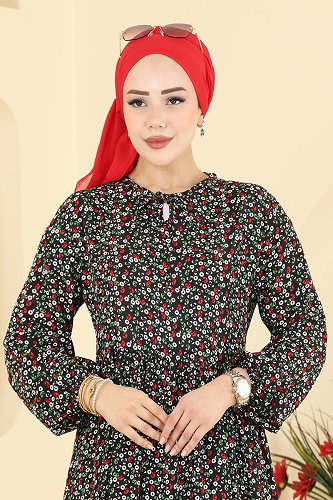 moda selvim الفستان النمط 6 034MR1078 - Thumbnail