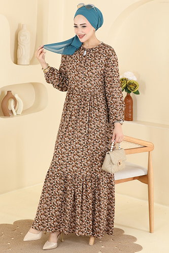moda selvim Dress 034MR1078 Pattern 7 - Thumbnail