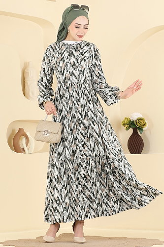 moda selvim Dress 035MR1078 Pattern 1 - Thumbnail