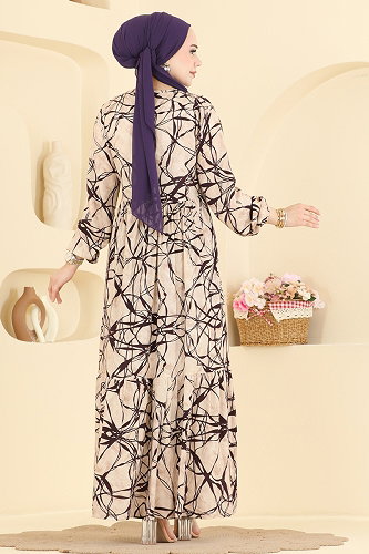 moda selvim Dress 037MR1078 Pattern 4 - Thumbnail