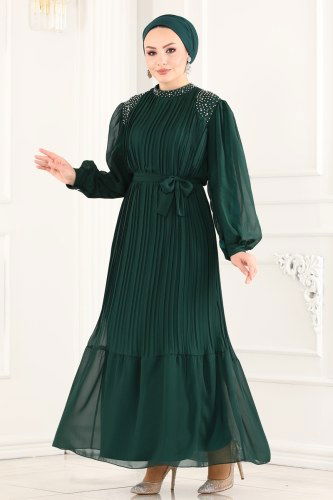 M.R.V. - Dress 0397EFS762 Emerald