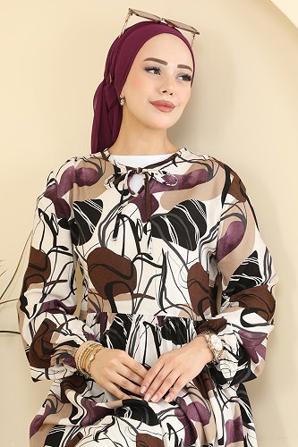 moda selvim Dress 039MR1078 Pattern 1 - Thumbnail