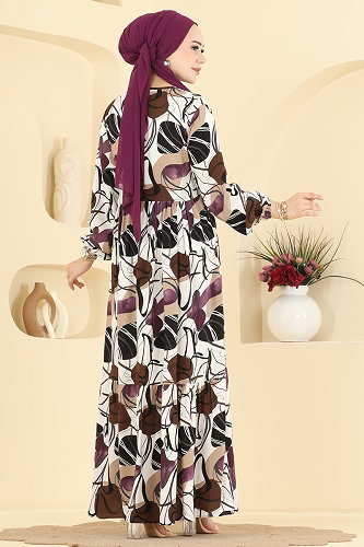 moda selvim Dress 039MR1078 Pattern 1 - Thumbnail