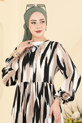 moda selvim Dress 039MR1078 Pattern 3 - Thumbnail