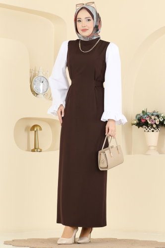A.L.G.K. - Dress 0418ALGK1170 Brown