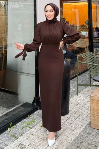 A.L.G.K. - Dress 0437ALGK1170 Brown