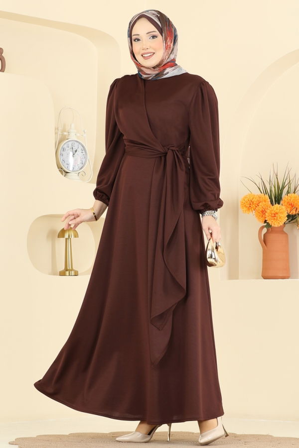 Modaselvim Dress Dress 0848LVA1173 Brown