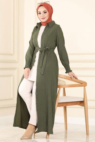M.R.T. - Dress 1003MRT754 Khaki
