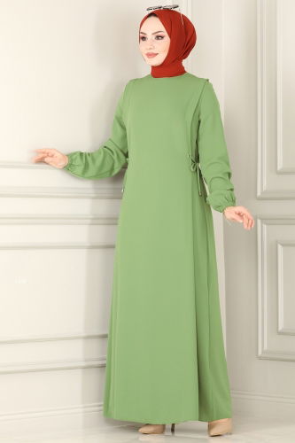 B.M.R. - Dress 1010BM387 Almond Green