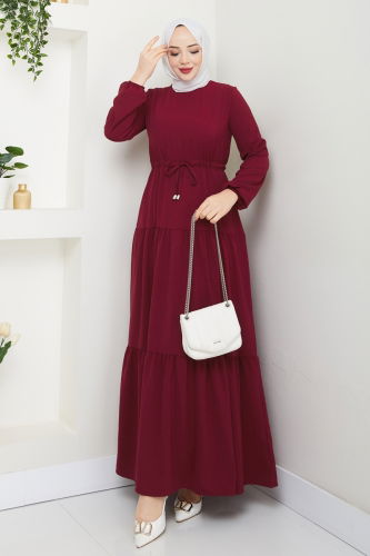 M.P. - Dress 103MP806 Burgundy