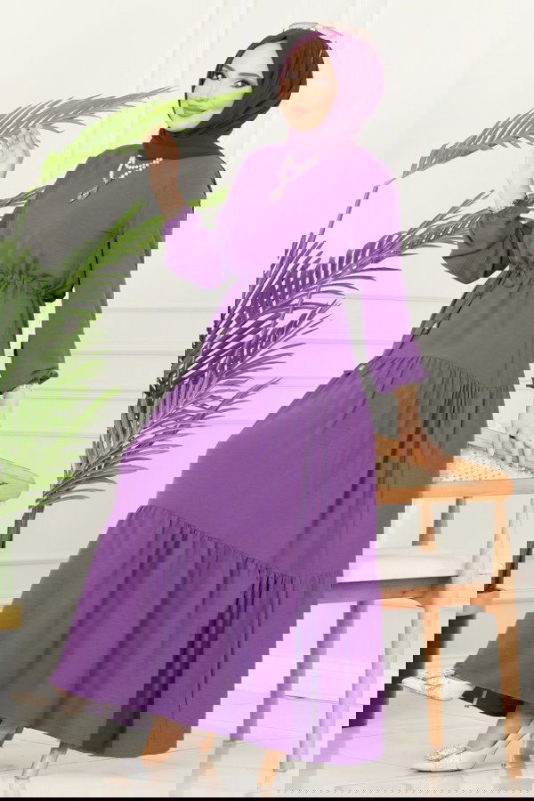 Modaselvim NET 20%+20% DISCOUNT IN THE CARD Dress 103MP806 Lilac