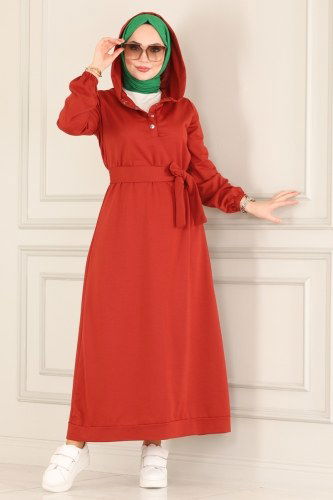 M.R.T. - Dress 1043MRT754 Cinnamon