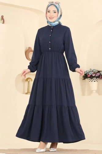N.Z.R.K. - Dress 105NZRK1200 Navy Blue