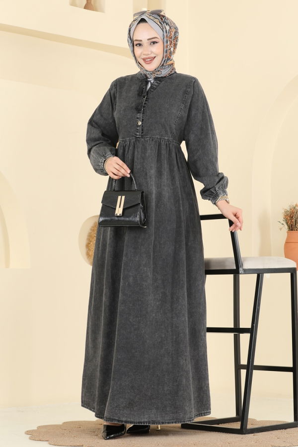 Modaselvim Dress Dress 105ZNE1011 Black Jeans