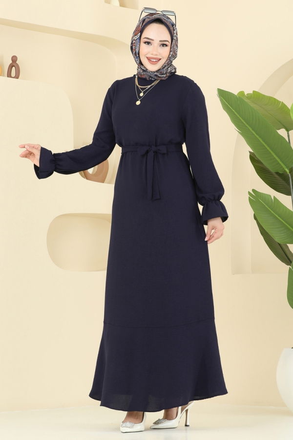 Modaselvim الفساتين الفستان كحلي 1061ERK1158