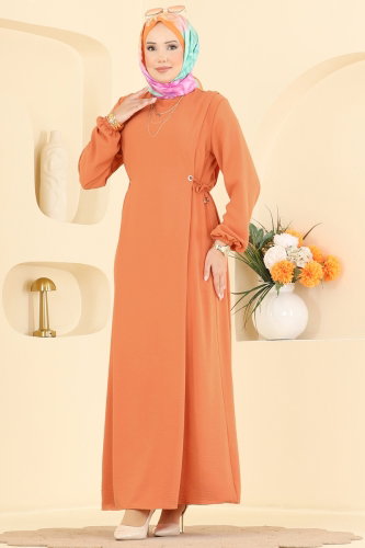 Z.N.N.K. - Dress 1100ZNNK1102 Oranj
