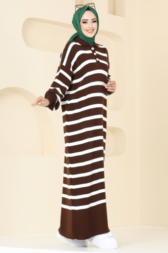 B.R.Z - Dress 11031BRZ597 Brown