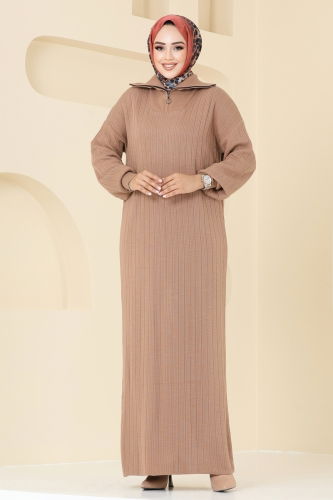 B.R.Z - Dress 11032BRZ597 Latte