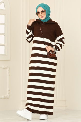 B.R.Z - Dress 11042BRZ597 Brown