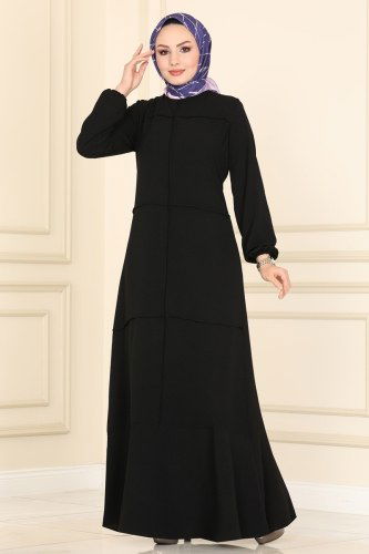 B.G.S. - Dress 1106BG354 Black