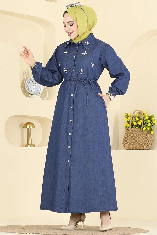 M.S.A. - Dress 1109MSA980 Dark Denim