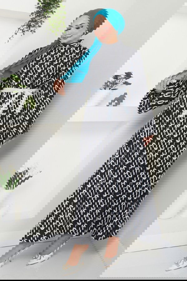 Modaselvim NET 20%+20% DISCOUNT IN THE CARD Dress 1117BG354 Black