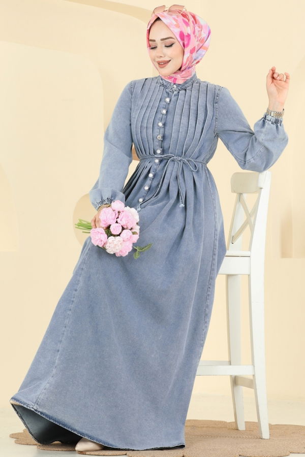 Modaselvim Dress Dress 111ZNE1011 Light Denim